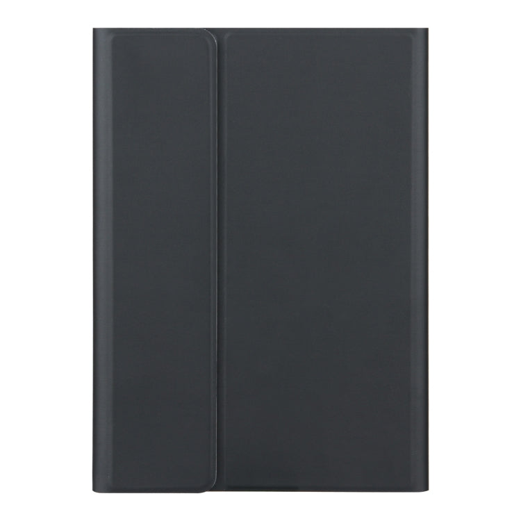 DY-E10 2 in 1 Removable Bluetooth Keyboard + Protective Leather Tablet Case with Touchpad & Holder for Lenovo Tab E10(Black)