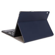 DY-E10 2 in 1 Removable Bluetooth Keyboard + Protective Leather Tablet Case with Touchpad & Holder for Lenovo Tab E10(Blue)
