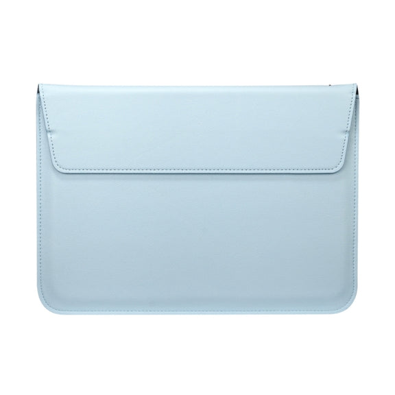 Universal Envelope Style PU Leather Case with Holder for Ultrathin Notebook Tablet PC 11.6 inch, Size: 32.5x21.5x1cm(Blue)