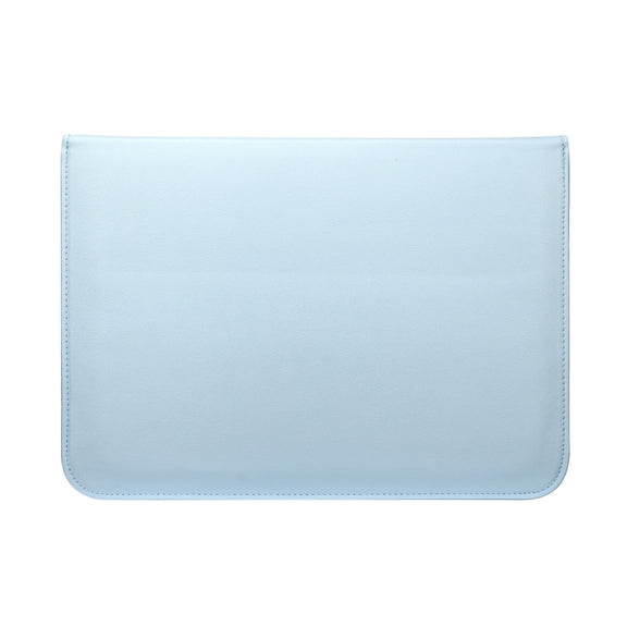 Universal Envelope Style PU Leather Case with Holder for Ultrathin Notebook Tablet PC 11.6 inch, Size: 32.5x21.5x1cm(Blue)