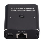 2.4GHz+5GHz RJ45 Network Bi-Direction Switch (Black)