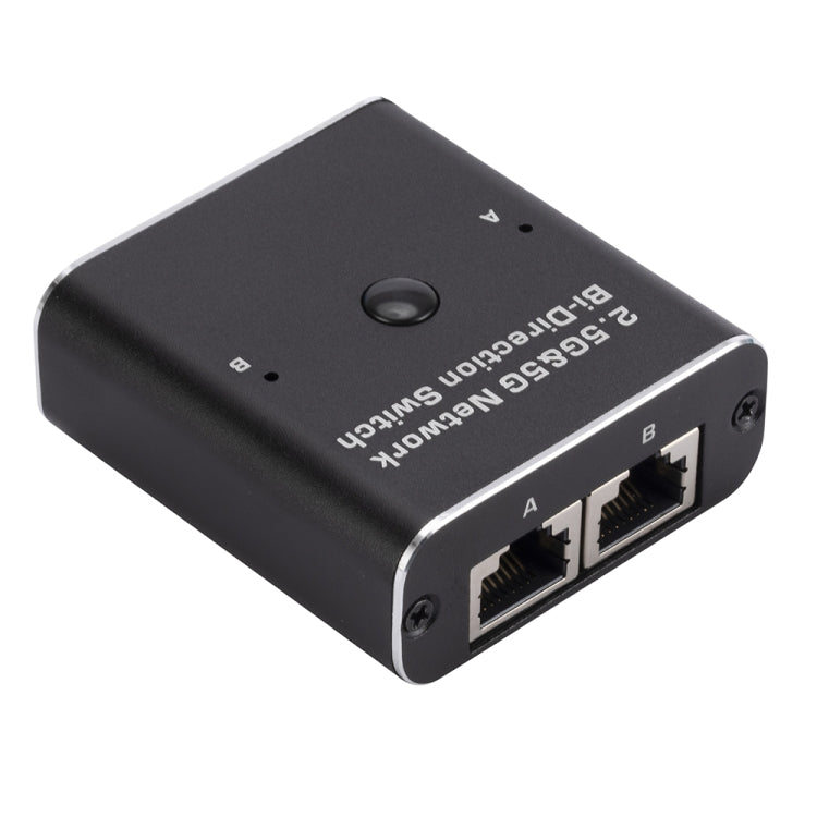 2.4GHz+5GHz RJ45 Network Bi-Direction Switch (Black)