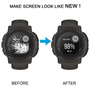 For Garmin Instinct 2 Original LCD Screen with Digitizer Full Assembly(Black)
