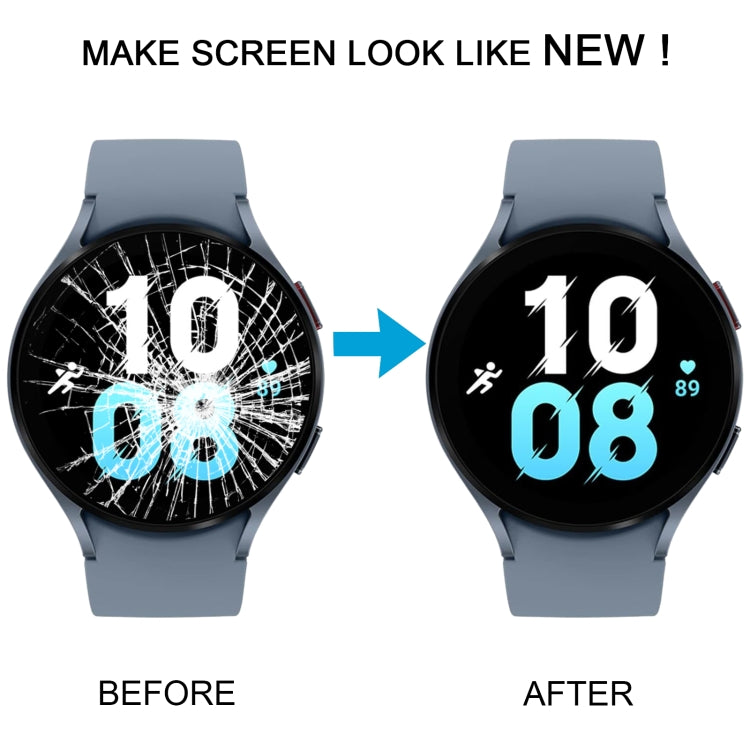 Original LCD Screen Digitizer Full Assembly with Frame for Samsung Galaxy Watch5 44mm SM-R910/R915 (Black)