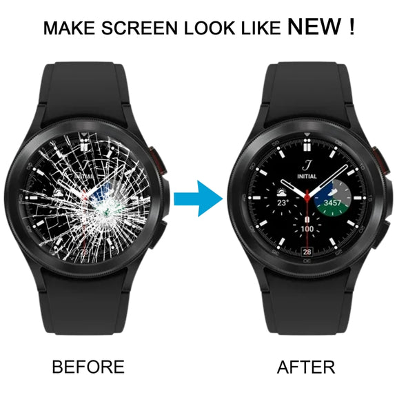 Original LCD Screen Digitizer Full Assembly with Frame for Samsung Galaxy Watch4 Classic 42mm SM-R880/R885 (Black)