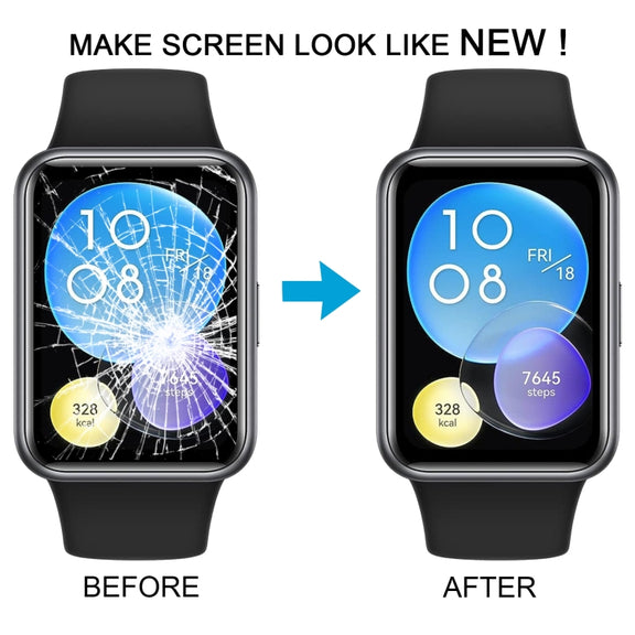 For Huawei Watch Fit 2 Original LCD Screen Digitizer Full Assembly with Frame (Silver)