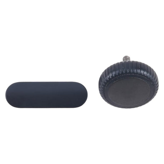 For Apple Watch Series 9 41mm / 45mm GPS Version Watch Crown Nut / Power Button Set (Midnight)
