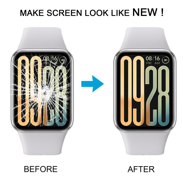 For Xiaomi Smart Band 9 Pro Original LCD Screen with Frame (Silver)