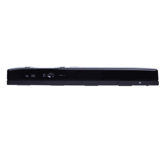 iScan02 Double Roller Mobile Document Portable Handheld Scanner with LED Display,  Support 1050DPI  / 600DPI  / 300DPI  / PDF / JPG / TF(Black)