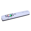 iScan02 Double Roller Mobile Document Portable Handheld Scanner with LED Display,  Support 1050DPI  / 600DPI  / 300DPI  / PDF / JPG / TF(White) - Portable Scanner by PMC TechLife | Online Shopping South Africa | PMC TechLife | Buy Now Pay Later Mobicred