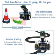Waveshare AlphaBot2 Robot Building Kit For Raspberry Pi 3 Model B (No Pi)