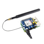Waveshare 4G / 3G / 2G / GSM / GPRS / GNSS HAT for Raspberry Pi, LTE CAT4, for Southeast Asia, West Asia, Europe, Africa