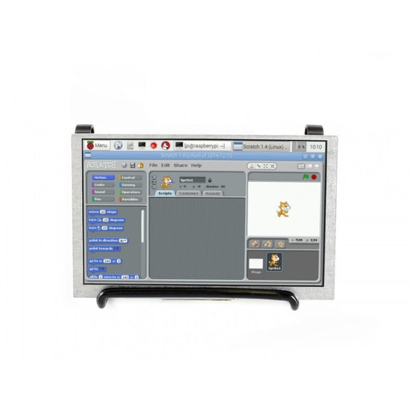 Waveshare 5.0 inch 800x480 IPS Display for Raspberry Pi, DPI interface, No Touch