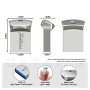 STICKDRIVE 128GB USB 3.0 High Speed Creative Metal U Disk