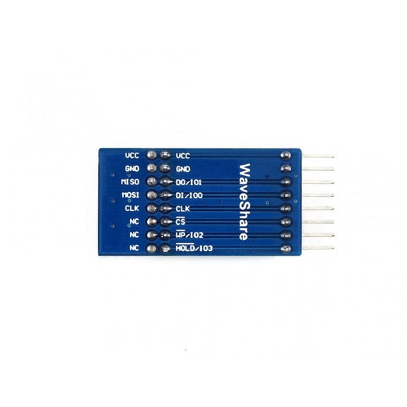 Waveshare W25QXX DataFlash Board