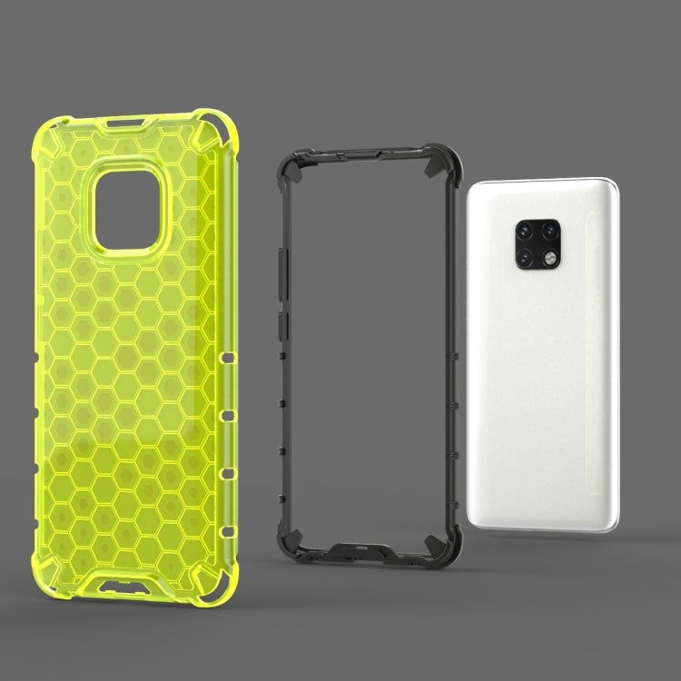 Shockproof Honeycomb PC + TPU Case for Huawei Mate 20 Pro (Transparent)