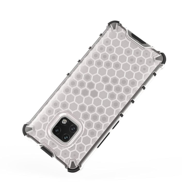Shockproof Honeycomb PC + TPU Case for Huawei Mate 20 Pro (Transparent)