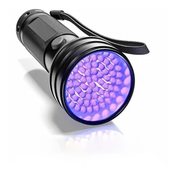 51 LEDs 395nm UV LED Flashlight, Support Detect Pet Urine