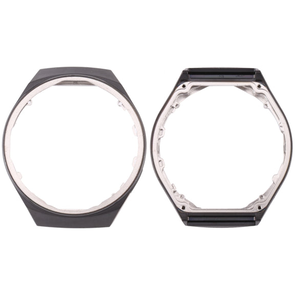 LCD Screen Frame Bezel Plate For Huawei Watch GT 2E HCT-B19(Black)