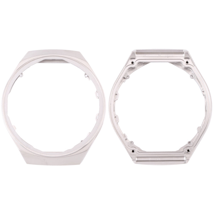 LCD Screen Frame Bezel Plate For Huawei Watch GT 2E HCT-B19(Silver)