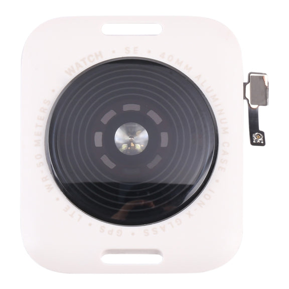 Glass Back Cover With Wireless Charging Coil For Apple Watch Series SE 2022 40mm LTE Edition (Starlight)