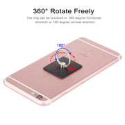 Ring Buckle Multifunctional Phone Holder(Black)