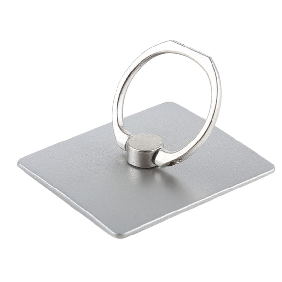 Ring Buckle Multifunction Cell Phone Holder(Silver)