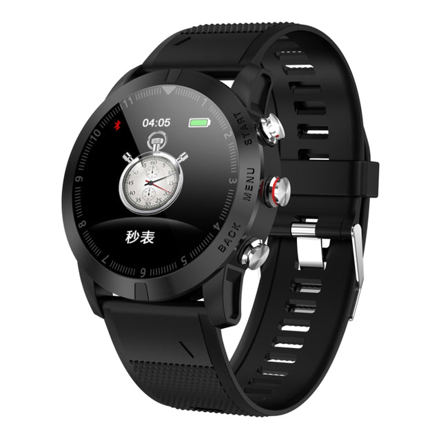 DTNO.1 S10 1.3 inches TFT Color Screen Smart Bracelet IP68 Water-resistant, Silicone Watchband, Support Call Reminder /Heart Rate Monitoring /Sleep Monitoring /Multi-sport Mode (Black)