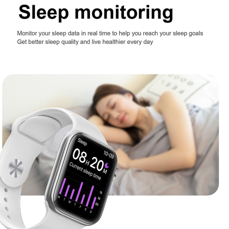 T900 PRO MAX L BIG 1.92 inch Large Screen Water-resistant Smart Watch, Support Heart Rate / Blood Pressure / Oxygen / Multiple Sports Modes (White)