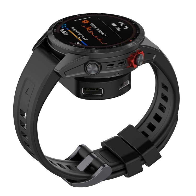 For Garmin Watch Charging Base Adapter(Black)