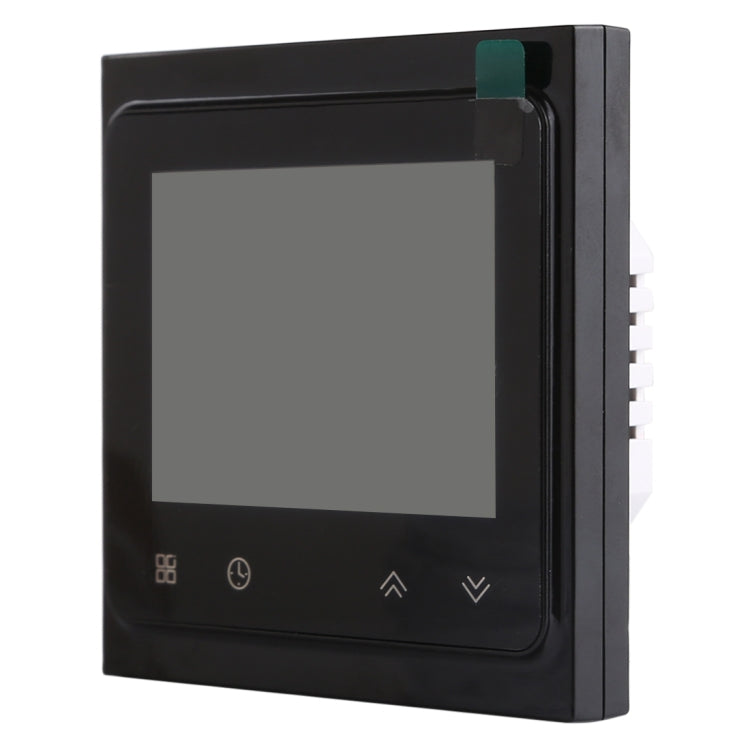 BHT-002GALW 3A Load Water Heating Type LCD Digital Heating Room Thermostat with Time Display, WiFi Control(Black)