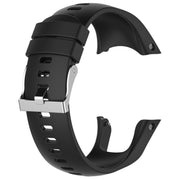 Silicone  Watch Band for SUUNTO Trainer Wrist HR(Black)