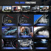 HD10 12V-24V 2 in 1 Full Systems Diagnostic Scan Tool OBD2/HDOBD/EOBD Scanner