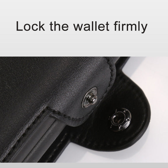 X-7 Antimagnetic RFID  Multi-functional Aluminum Crazy Horse Texture Leather Card Bag Wallet(Coffee)