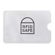 100pcs Aluminum Foil Anti Theft RFID Blocking Sleeve Card Protector, Size: 9.1*6.3cm