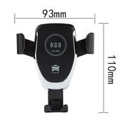 Car Air Outlet Bracket Wireless Charger Qi Standard Wireless Charger(Black)