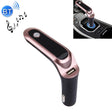 CARS7 Bluetooth Car Charger with Digital Display for Mobile Phone(Rose Gold) - Car Charger by PMC TechLife | Online Shopping South Africa | PMC TechLife