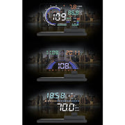 H6 Multi-function Car Smartphone Navigation Head Up Display Holder for 6 Inch Smartphone
