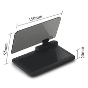 H6 Multi-function Car Smartphone Navigation Head Up Display Holder for 6 Inch Smartphone