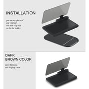 H6 Multi-function Car Smartphone Navigation Head Up Display Holder for 6 Inch Smartphone