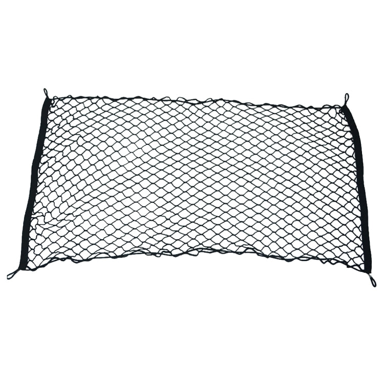 4 Hook Vehicle Universal Fit Trunk Mesh Cargo Storage Organizer Car Van SUV Back Item Net