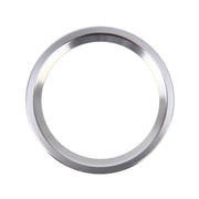 Car Engine Start Key Push Button Ring Trim Aluminum Alloy Sticker Decoration for Audi(Silver)