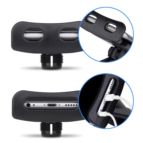 p-01 Auto Car Seatback Tablet PC / Mobilephone Holder (Black)