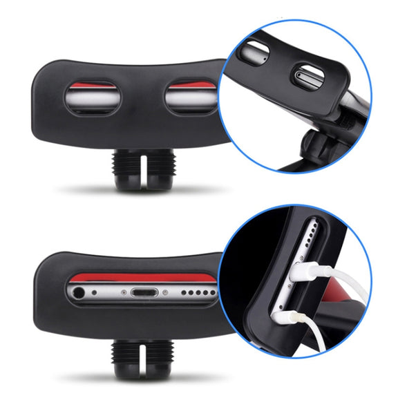 p-01 Auto Car Seatback Tablet PC / Mobilephone Holder (Red)