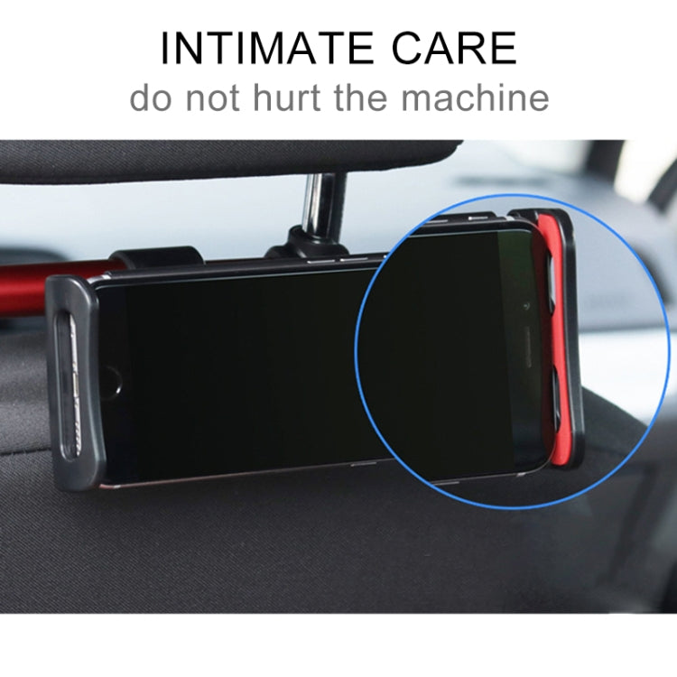 p-01 Auto Car Seatback Tablet PC / Mobilephone Holder (Red)