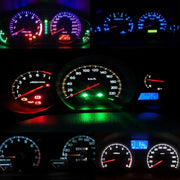 10 PCS 0.5W T3 Instrument Panel LED Light Dashboard Indicator Lamp Bulb(White Light)