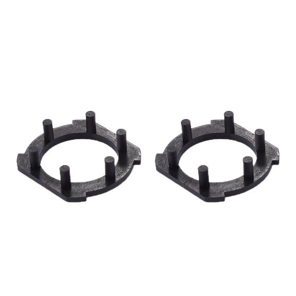 1 Pair H7 LED Headlight Bulb Retainers Holder Adapter for Mazda 3/5/6 M3/M5/M6