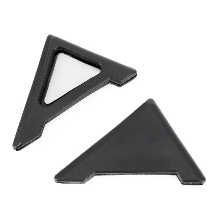 Universal Car Body Silicone Anti-collision Sticker Door corner Protector(Black)