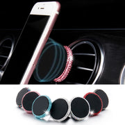 Car Diamond Magnetic Air Outlet Mobile Phone Holder(Colour)