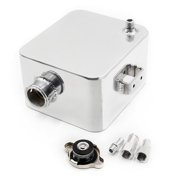 Car Modified Aluminum Alloy Vice Water Tank(Black)